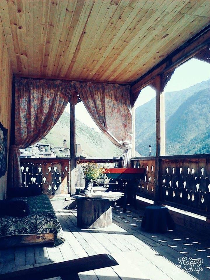 Makratela Hotel Akhmeta Exterior photo